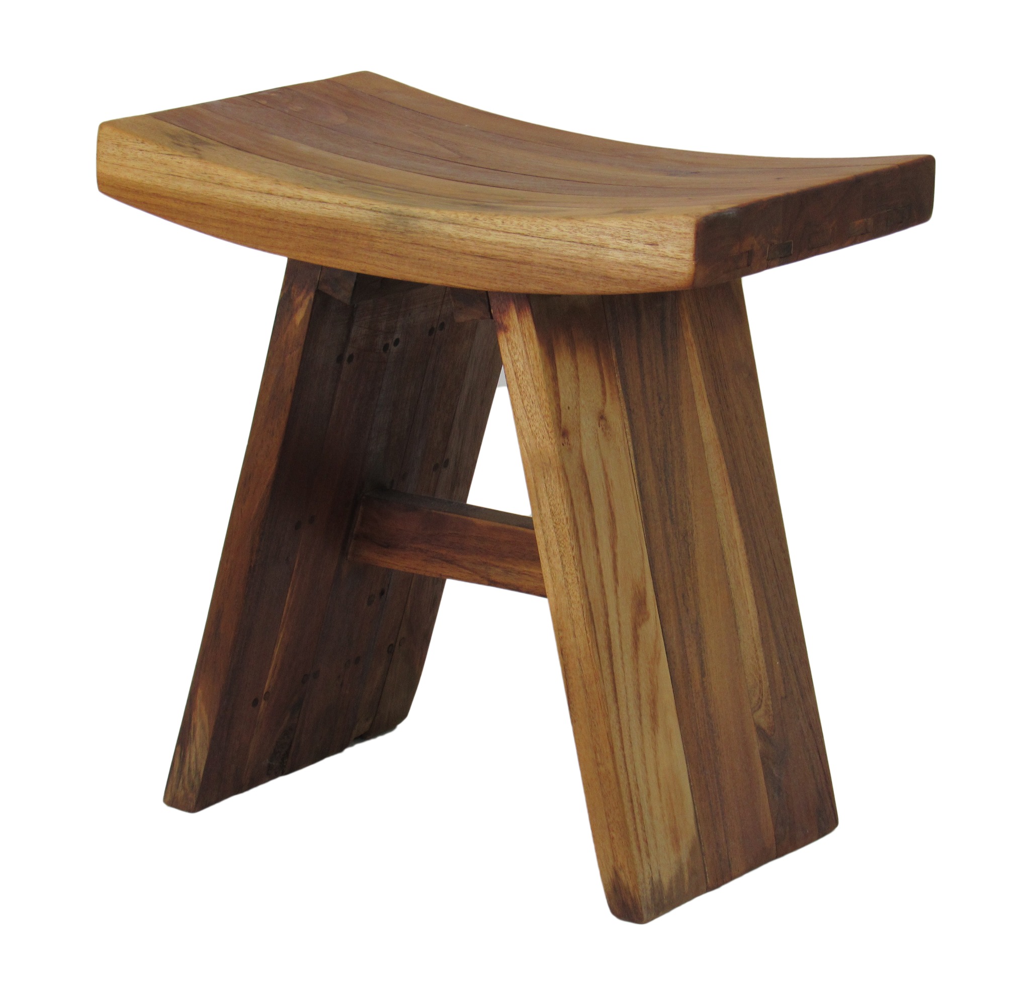 Wood step stool